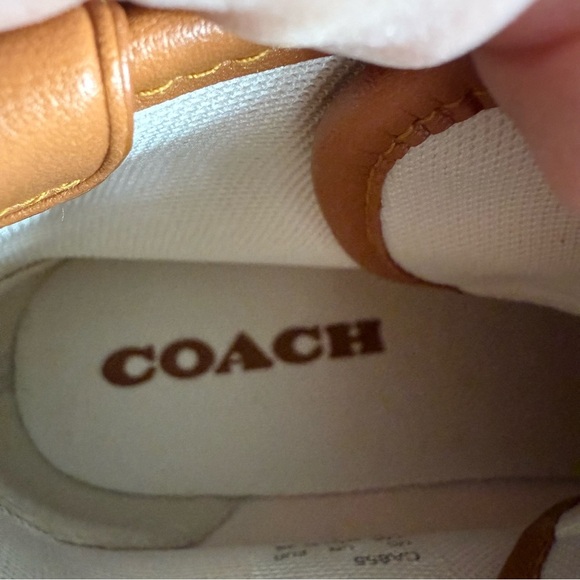 NEW Coach Citysole High Top Platform Sneaker Rainbow Signature size  7.5 y2k - Picture 9 of 10